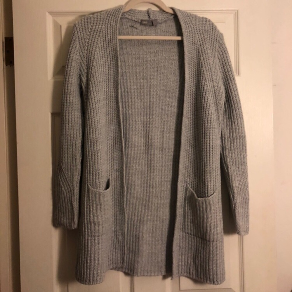 Gray sweater
